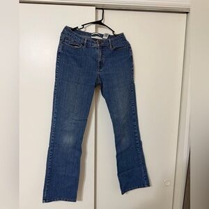 Women's Straight Leg Jeans - Blue